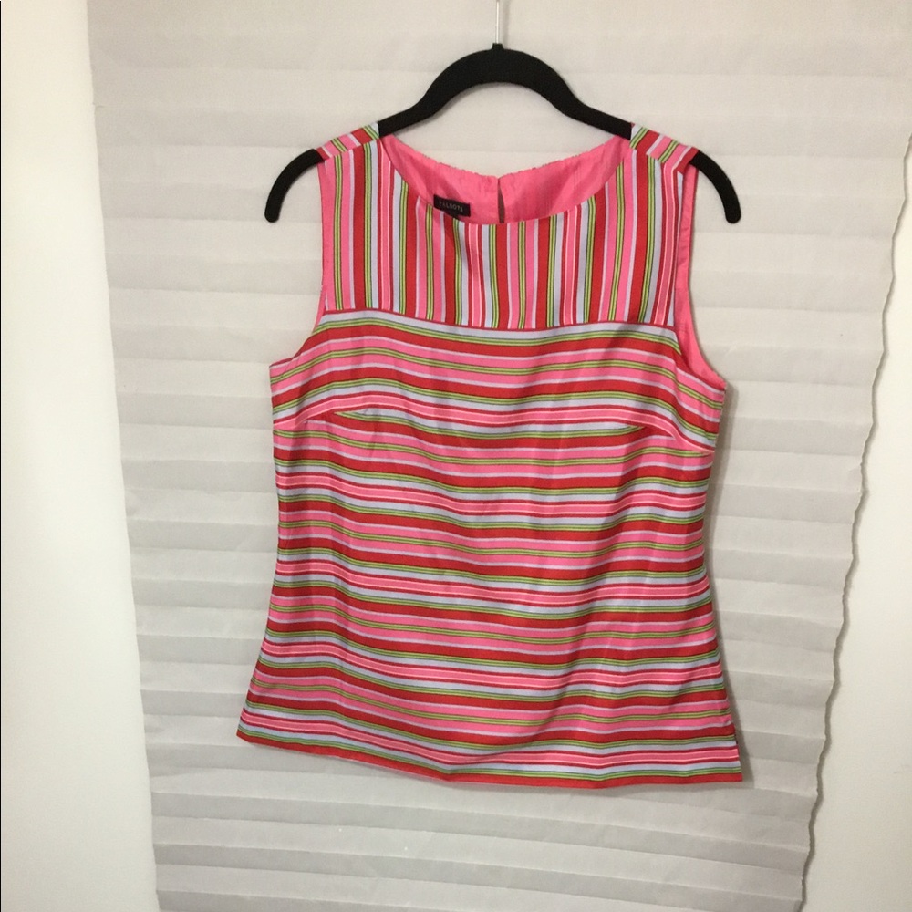 Talbots Silk Top Size 6